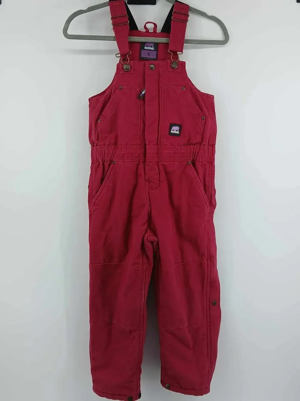 Youth Berne overalls pink